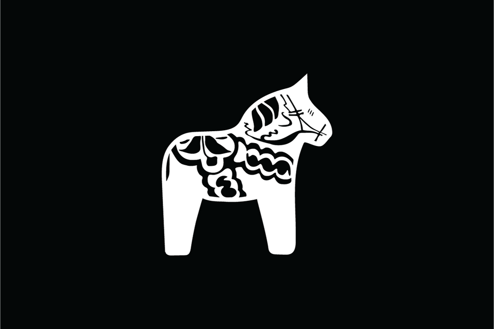 Dala Horse Decal