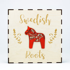 Swedish Roots Wall Sign