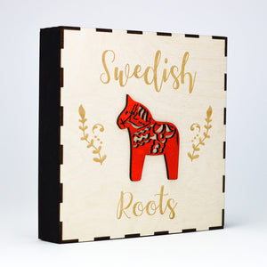 Swedish Roots Wall Sign