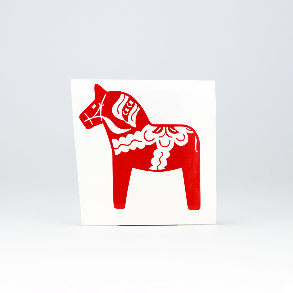 Dala Horse Decal Design #2