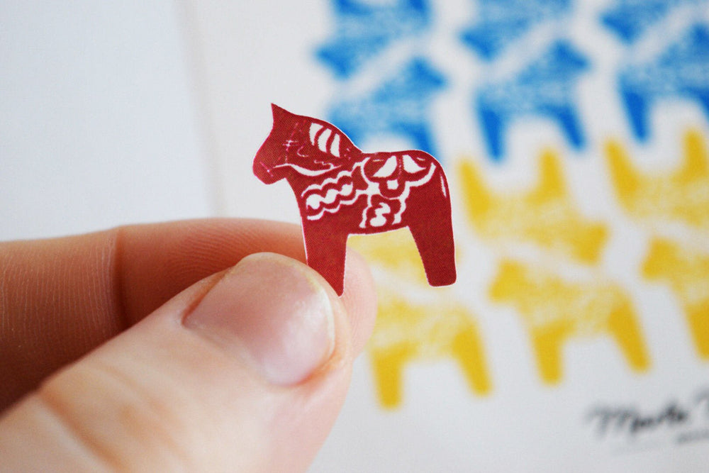 Dala Horse Stickers