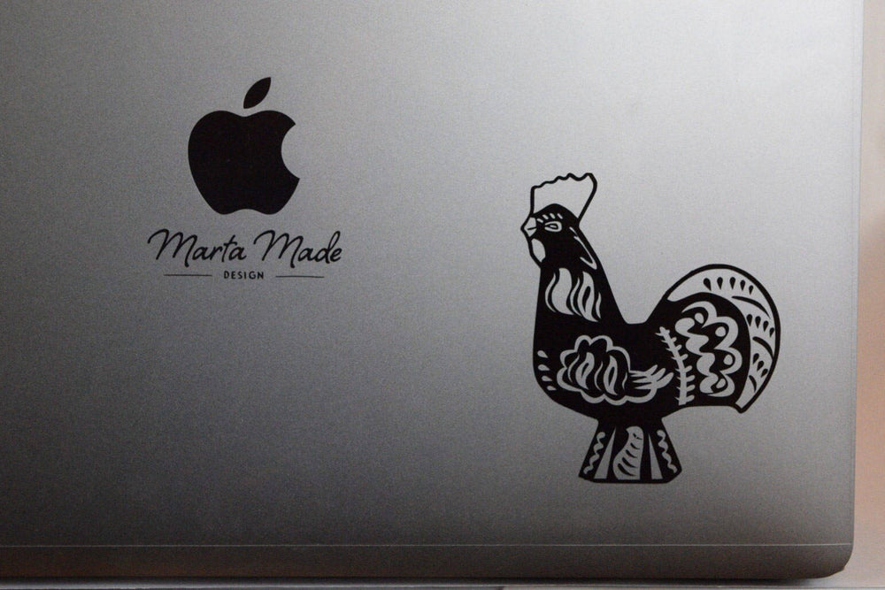 Swedish Rooster Decal