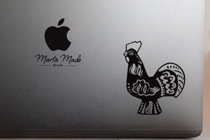 Swedish Rooster Decal