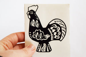 Swedish Rooster Decal