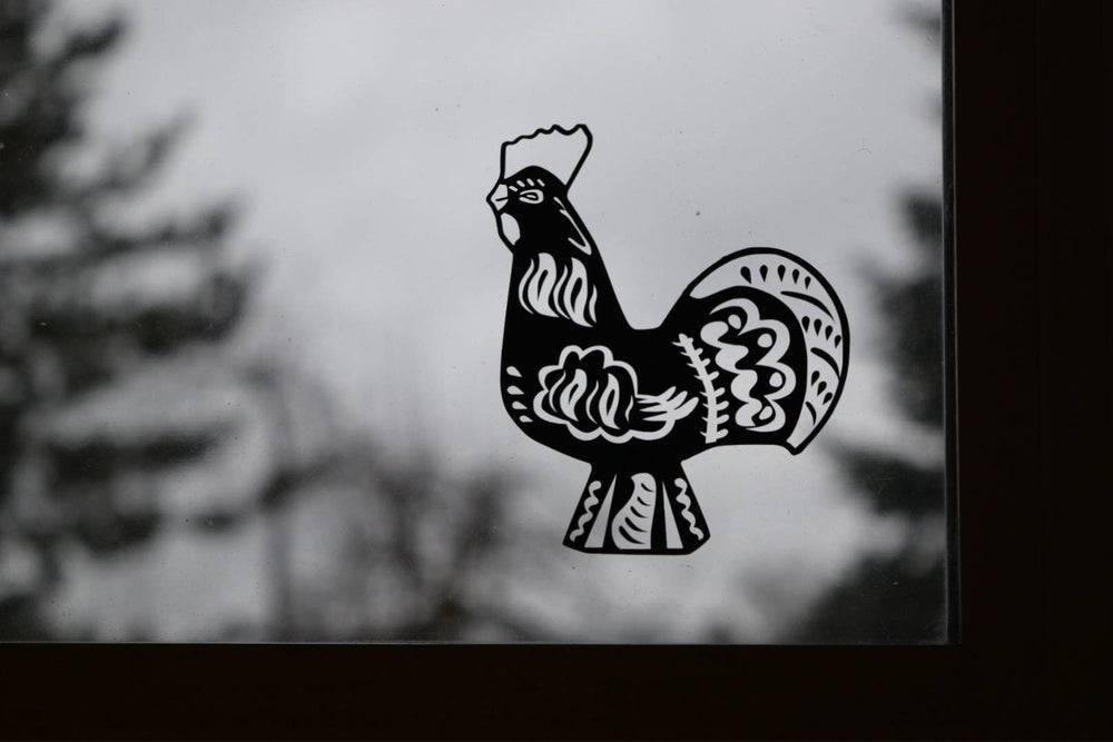 Swedish Rooster Decal